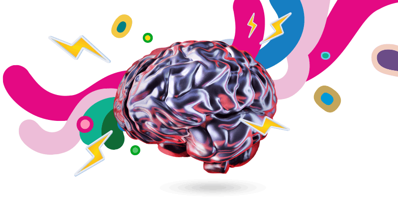 Mental health brain image