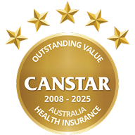 Canstar - Outstanding Value Health Insurance 2008-2025