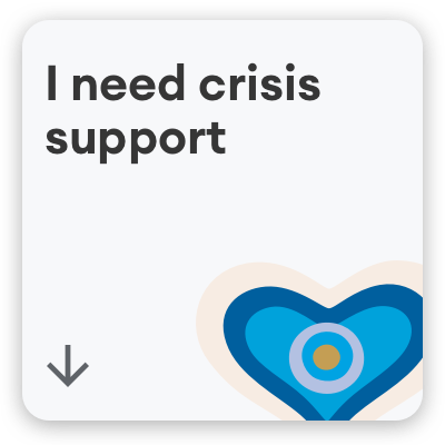 I need crisis support