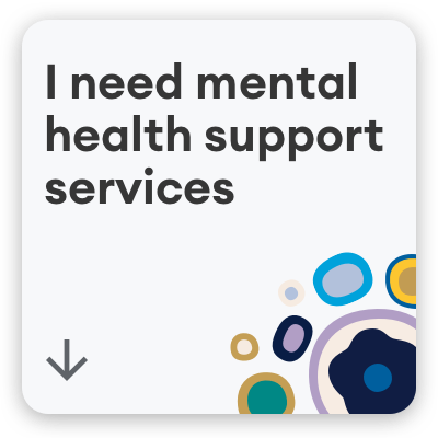 I need mental health support