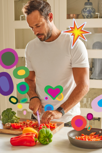 Father hugs his daughter