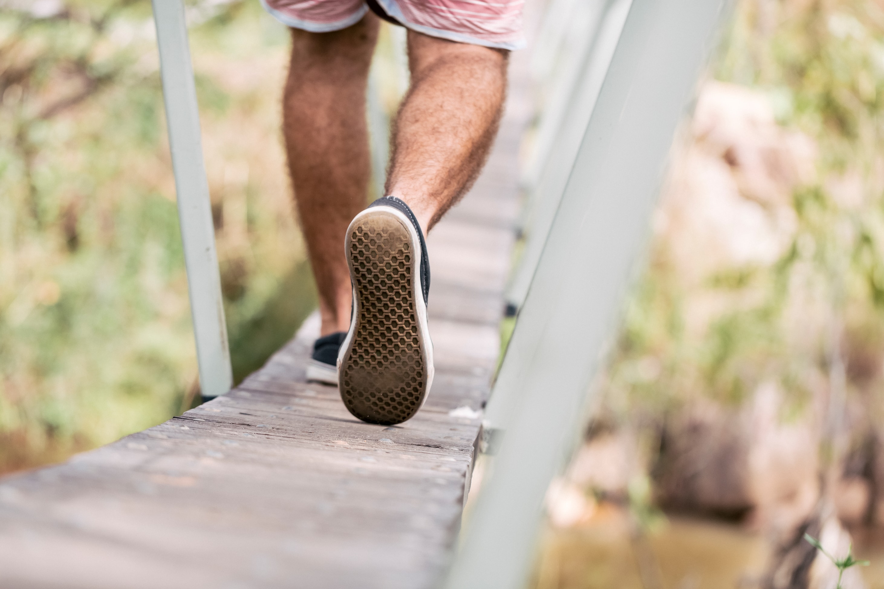 Walking is a great way to keep active.