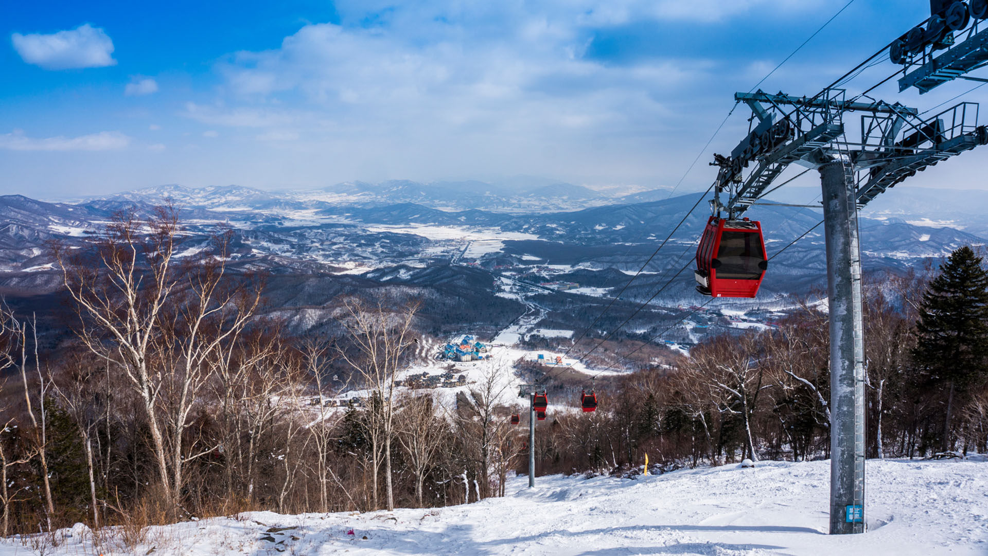 Skiing is growing rapidly in popularity in China