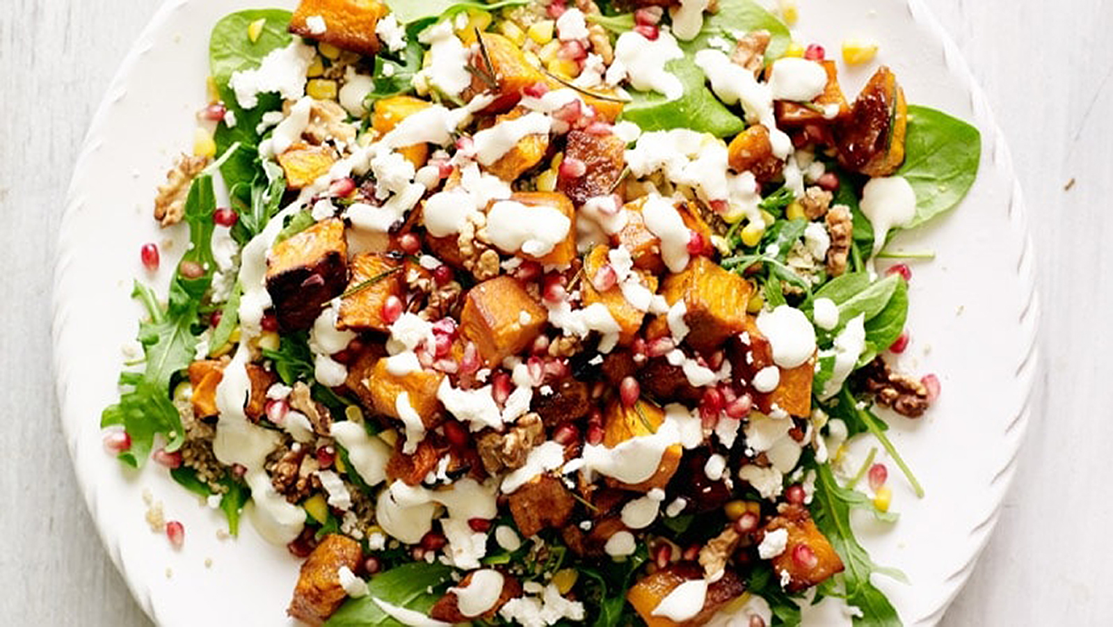 Quinoa and roast veggie salad