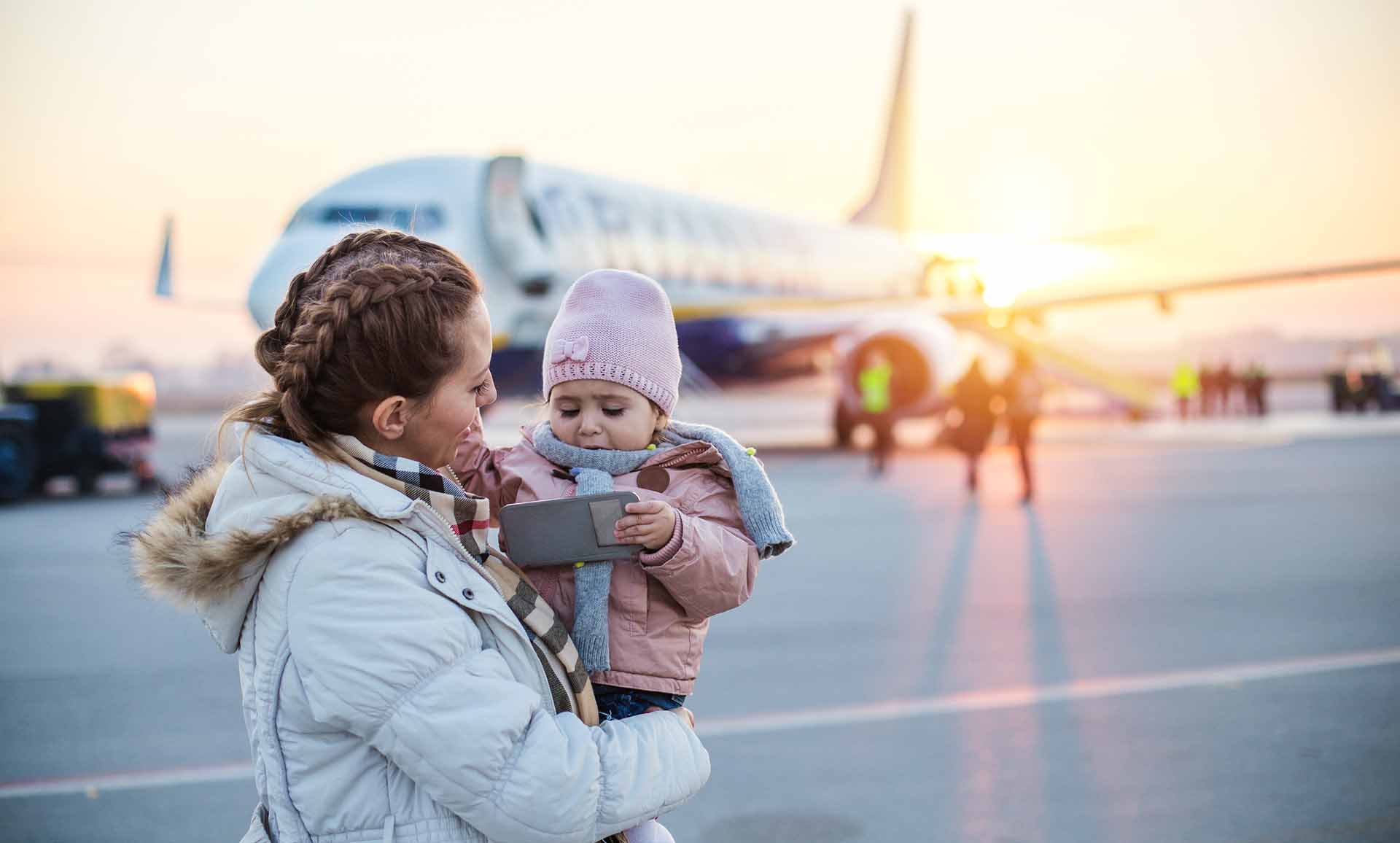 travel overseas with child