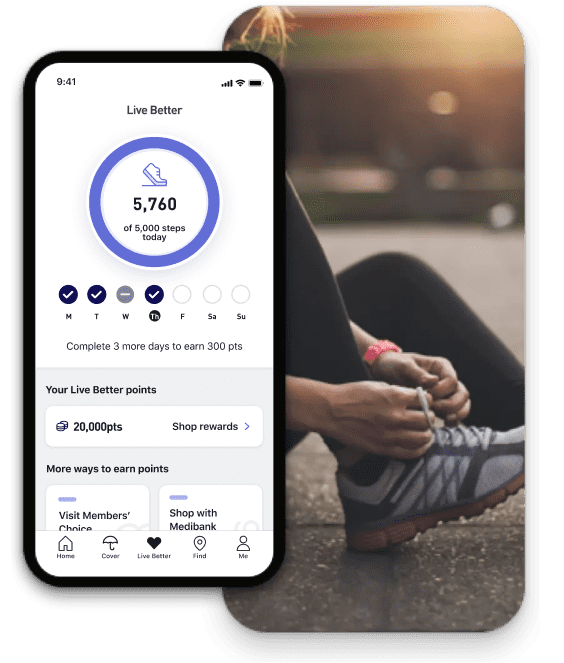 Download The Medibank Live Better Rewards App Live Better