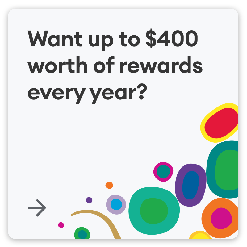 Want up to $400 worth of rewards every year?