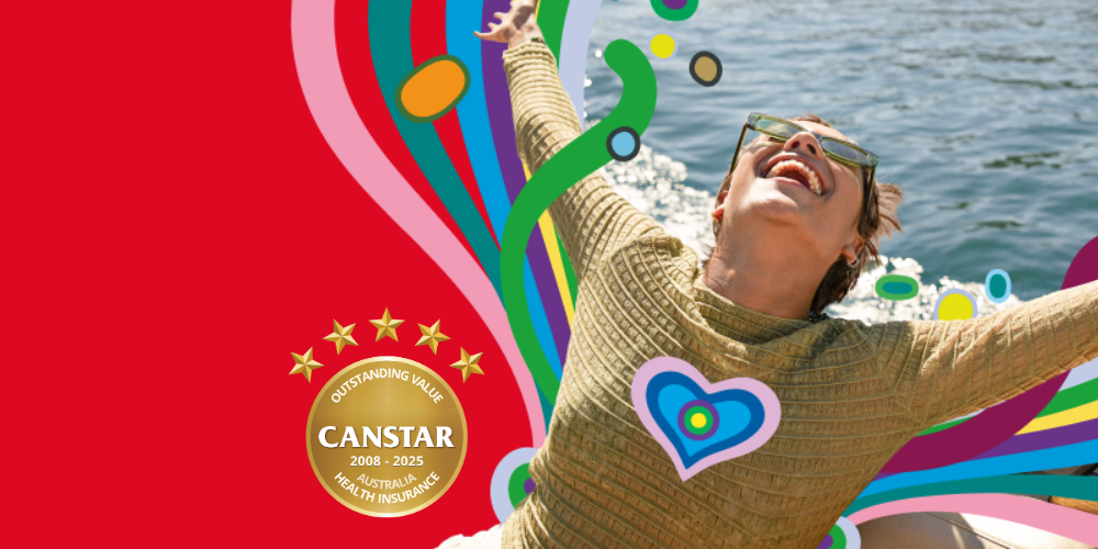 Woman swimming on holiday