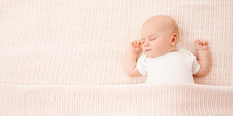 A sleeping baby A sleeping baby