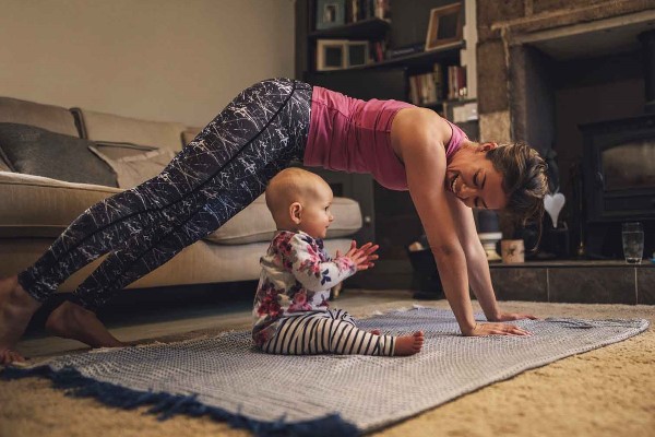 Yoga at home