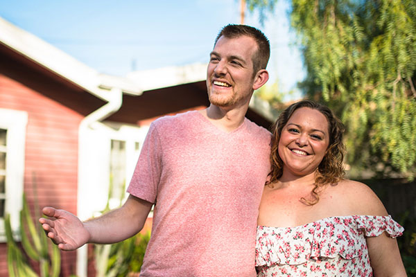 Happy couple