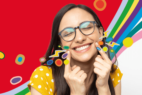 big smile with extras like dental optical