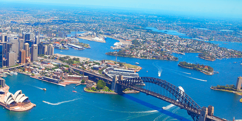 New South Wales harbour image