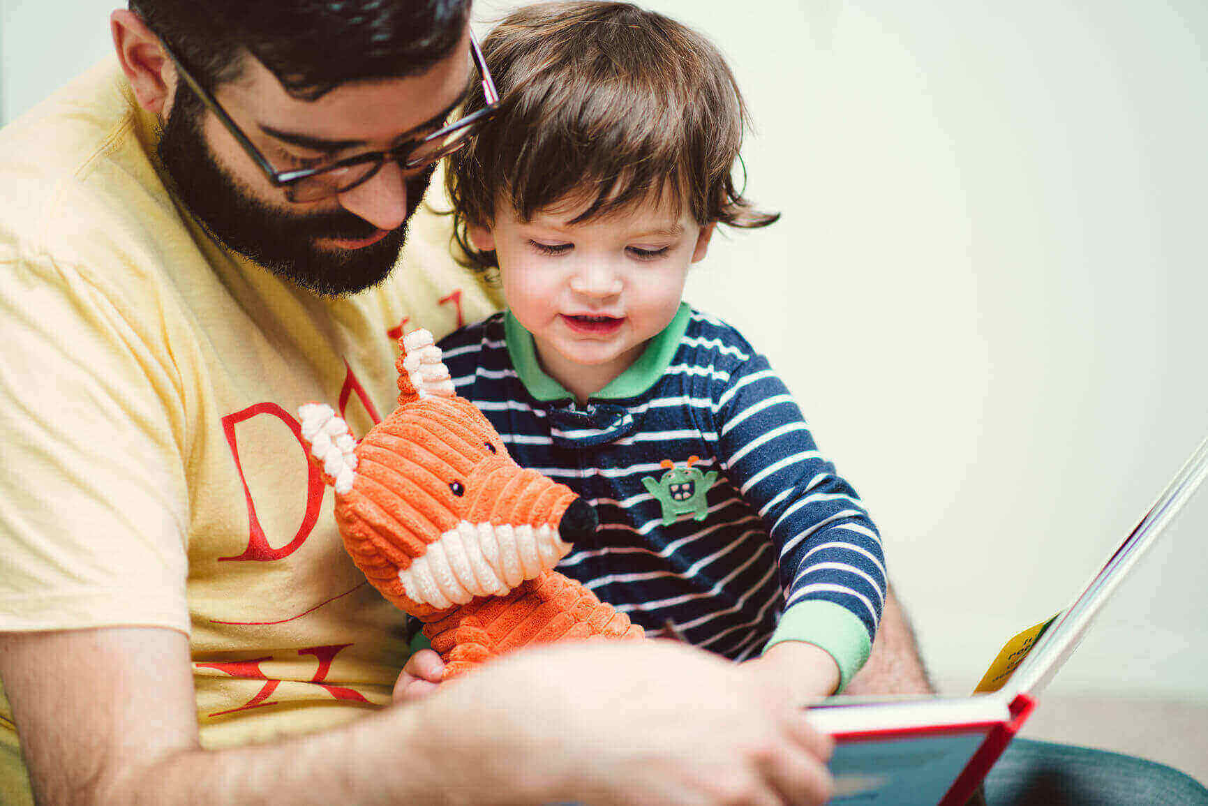 Dad and son