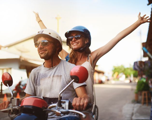 travel insurance for motorcycle, scooter and moped riding