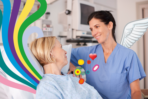 Patient in hospital