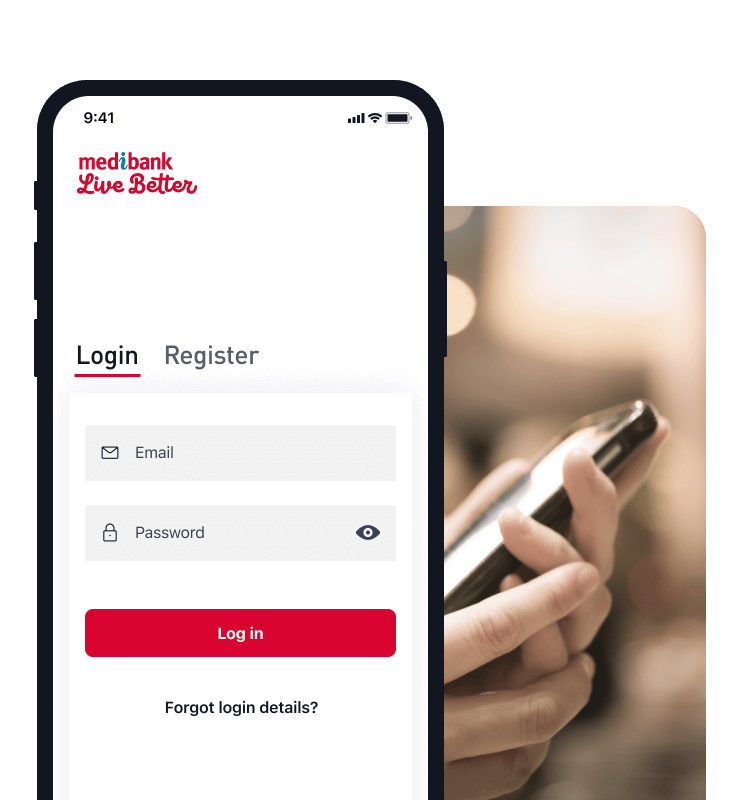 My Medibank login screen